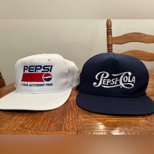 Vintage Pepsi hats /lot